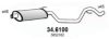 OPEL 24447474 Middle Silencer